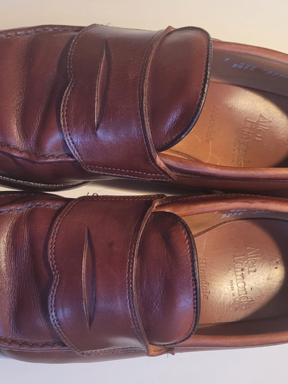 Allen Edmonds Men’s Loafers – Size 7 EEE (Style Codes: 28388 / 2854 / 3539)